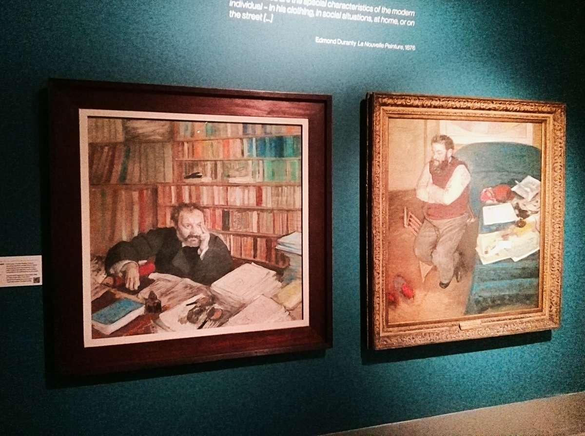 toad68's tweet image. Was at the Degas exhibition this morning, quite a mix of work, even threw in some Japanese prints..