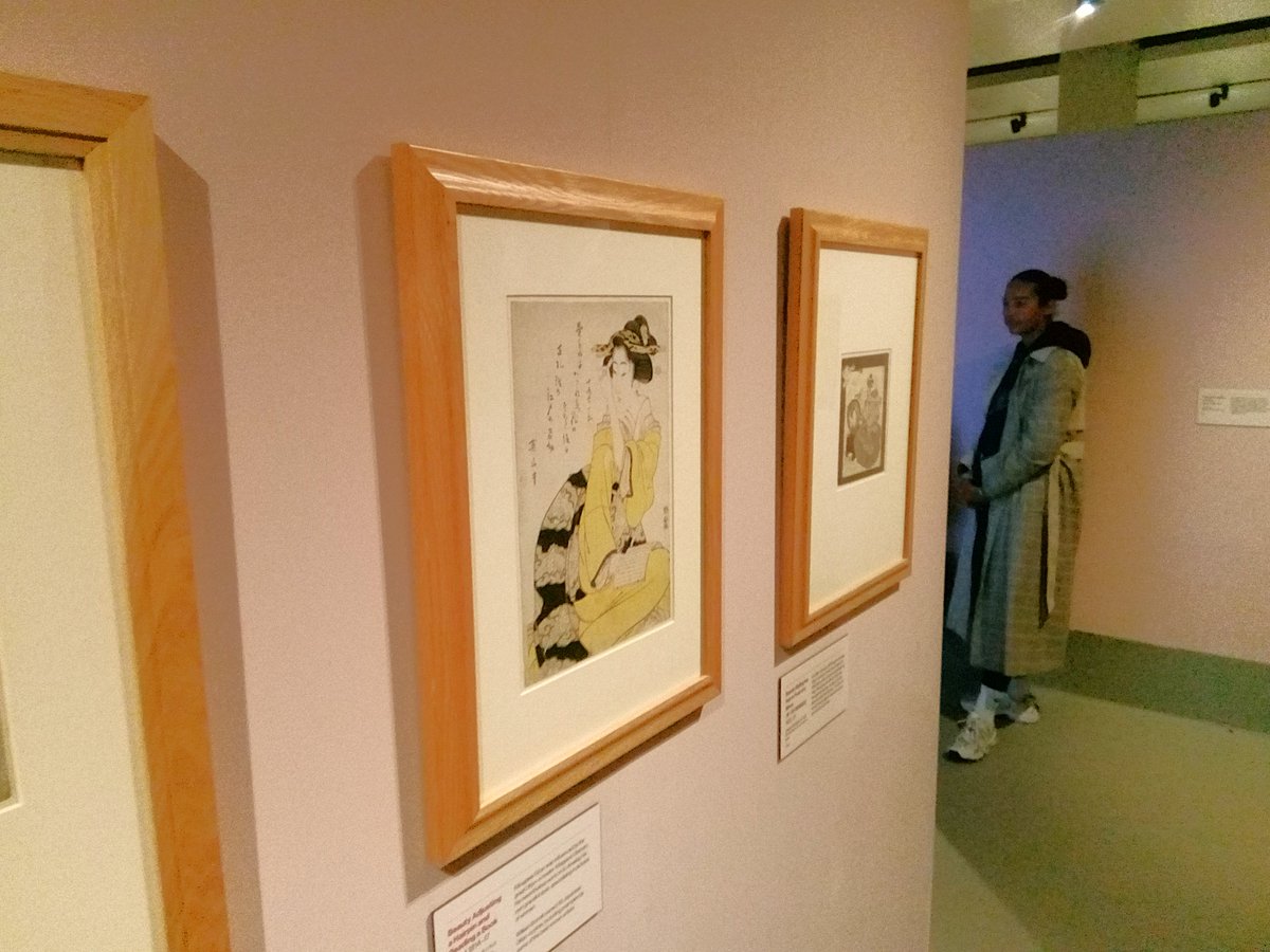 toad68's tweet image. Was at the Degas exhibition this morning, quite a mix of work, even threw in some Japanese prints..
