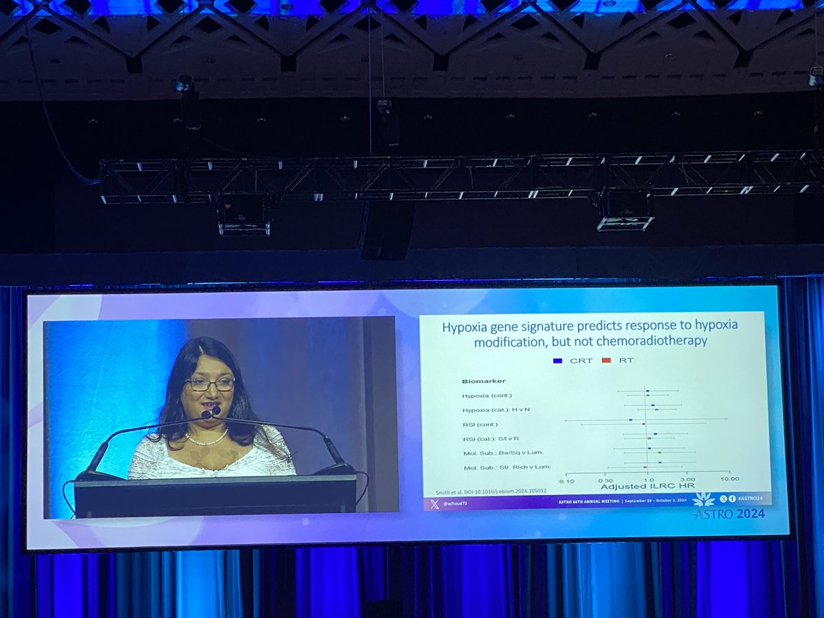 Ajay Aggarwal (@aggarwalonc) on Twitter photo Excellent talk in presidential plenary at #ASTRO24 by <a href="/achoud72/">Prof Ananyađź’™ @achoud72.bsky.social</a> about personalising options for radical radiotherapy and improving therapeutic effect for those with muscle invasive bladder cancer. Excellent talk in presidential plenary at #ASTRO24 by <a href="/achoud72/">Prof Ananyađź’™ @achoud72.bsky.social</a> about personalising options for radical radiotherapy and improving therapeutic effect for those with muscle invasive bladder cancer.