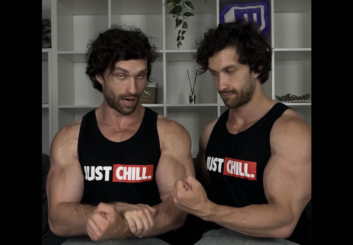 After high carbs loading :))
#twins #muscles #mem