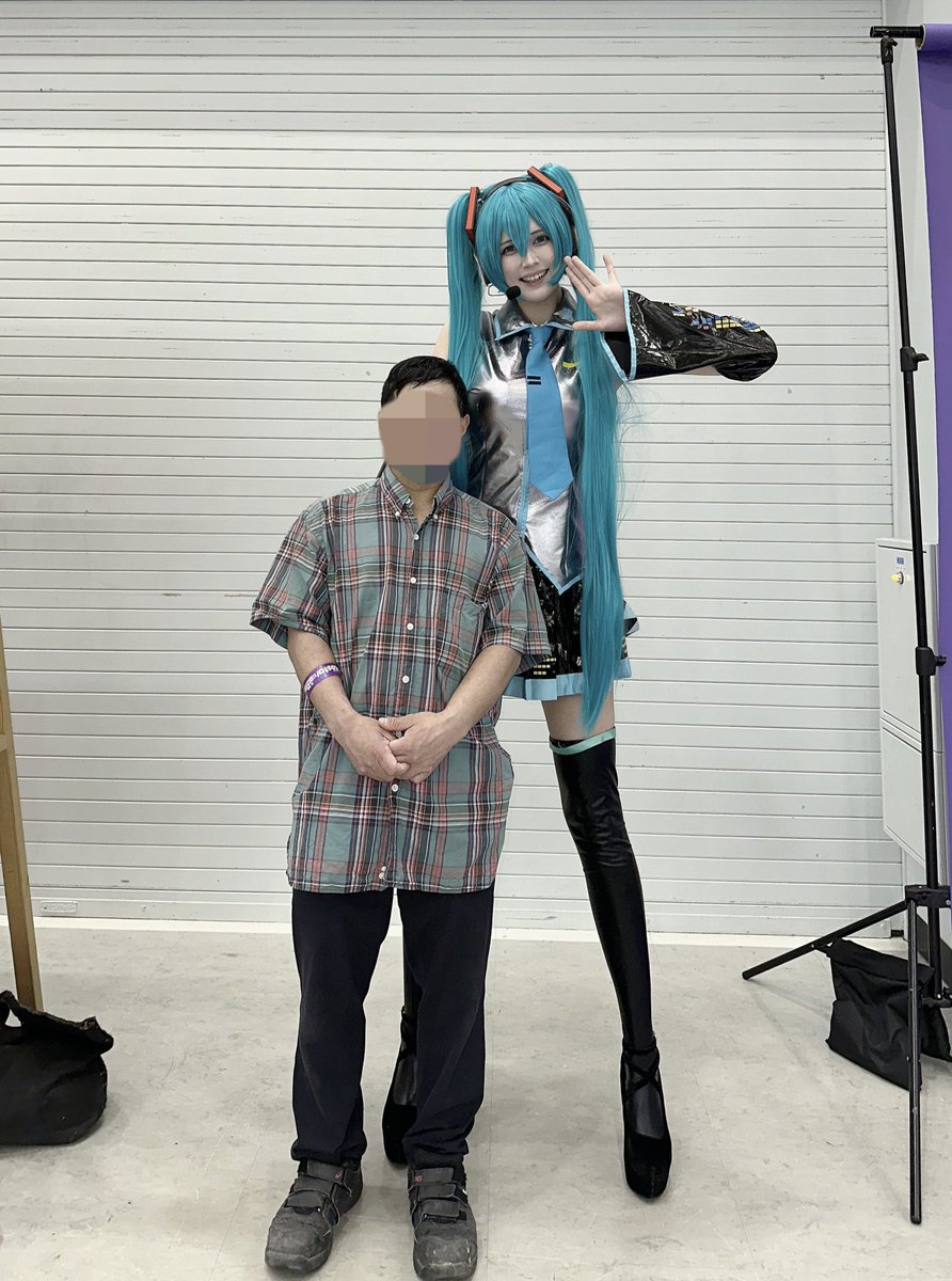 圖 Misha cosplay很大的初音未來
