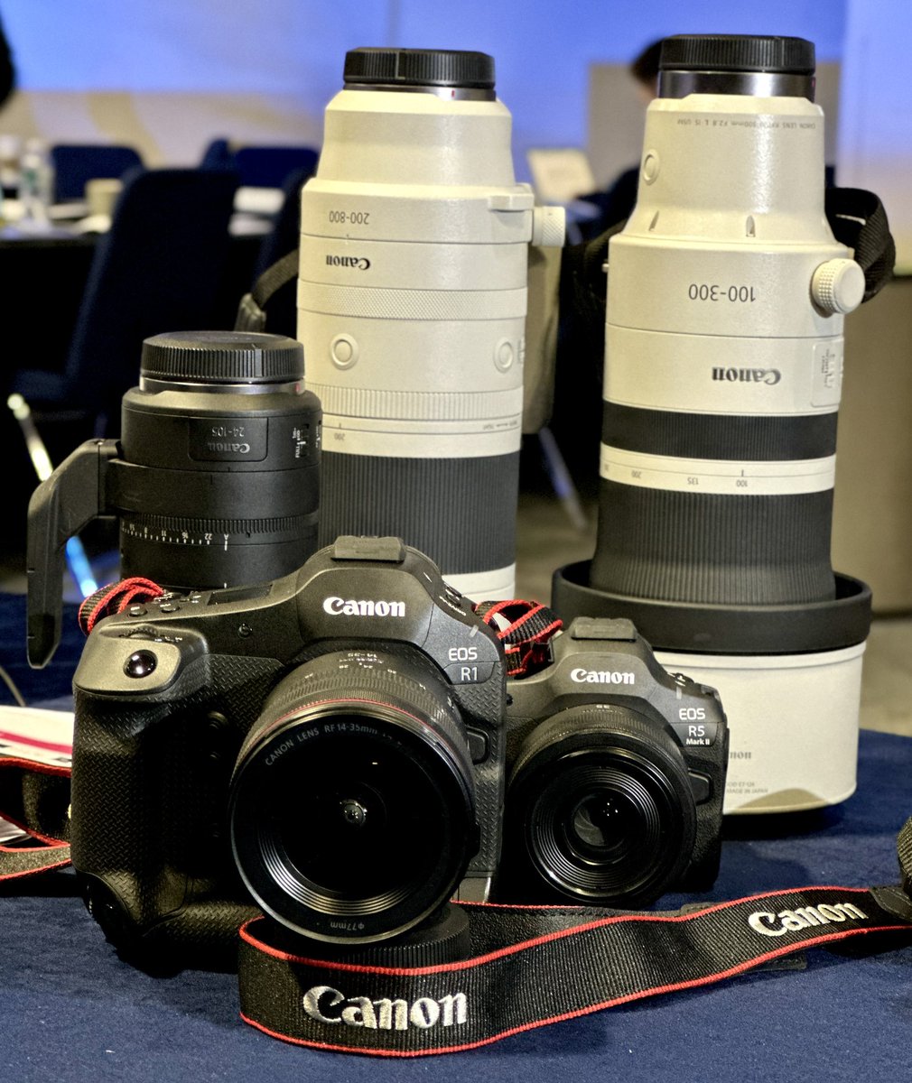 JakkiMoores's tweet image. The new cameras making a debut with Canon Pro Team at the Conservative Party Conference @CanonUKandIE