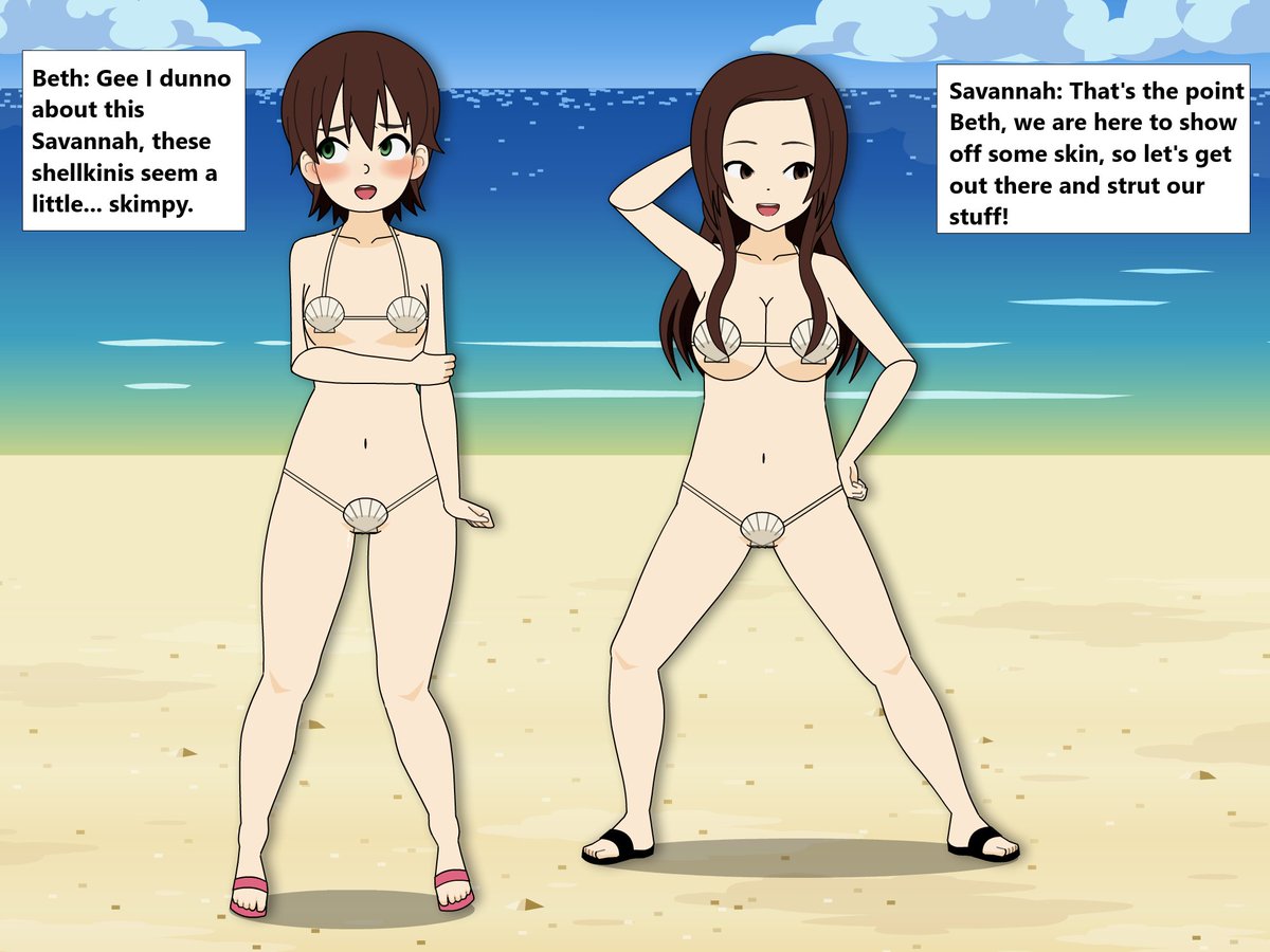 HintonPhotos's tweet photo. Shellkinis

Skimpy? Yes. Practical? No.

#NSFW #Swimsuit #ShellBikini #Savannah #Beth https://t.co/GD2azETwFi