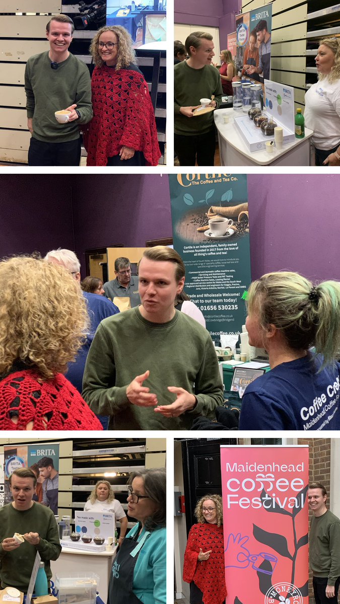 Great to attend Maidenhead Coffee Festival today.
 
A celebration of coffee, bringing together coffee people from #Maidenhead, the Berkshire Barista Competition, and the first Maidenhead coffee shop awards!

Thank you to Vicky for organising the event!