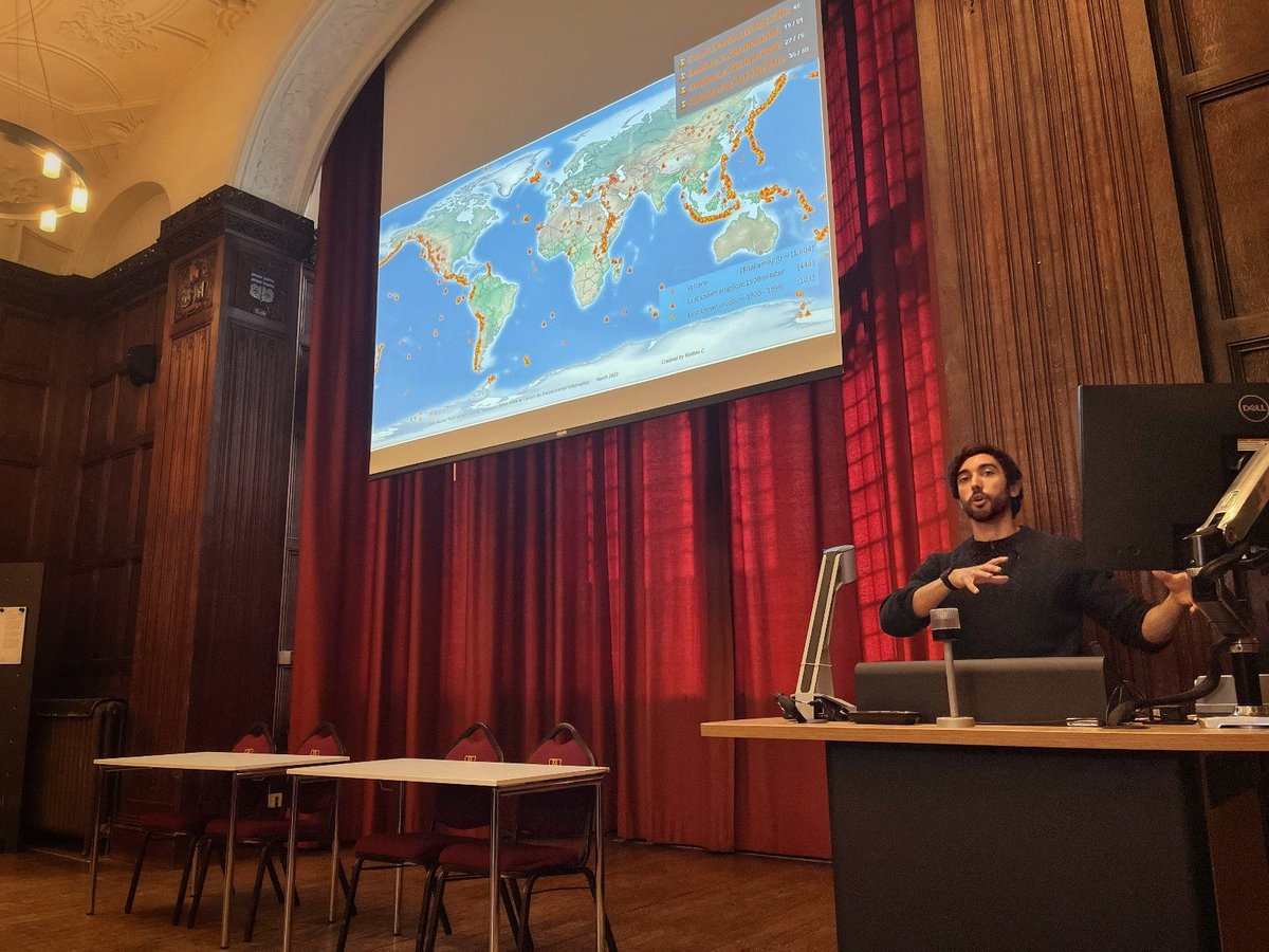 Dr Samuel Mitchell (@smitchell_sci) on Twitter photo Getting back into some public lectures as part of "Bristol's Diverse Geology" event with the <a href="/GeolAssoc/">Geologists' Assoc</a> . Topic - "Volcanoes: Best Behaviour or Terribly Tempremental?" 🌋 ✅️ ❌️ It's always important we show the public the reality of the difficulties of our research field... Getting back into some public lectures as part of "Bristol's Diverse Geology" event with the <a href="/GeolAssoc/">Geologists' Assoc</a> . Topic - "Volcanoes: Best Behaviour or Terribly Tempremental?" 🌋 ✅️ ❌️ It's always important we show the public the reality of the difficulties of our research field...