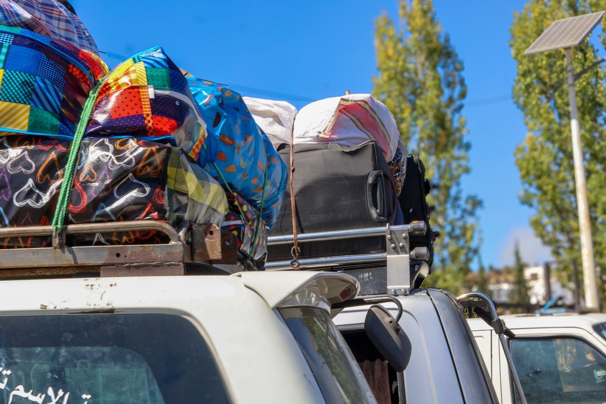 📍Jdeidet Yabous - Syrian borders.

Since last week,
Hundreds of families crossed the border into Syria, either by taxi, bus or on foot, arriving weary and exhausted, uncertain of what the future would hold.