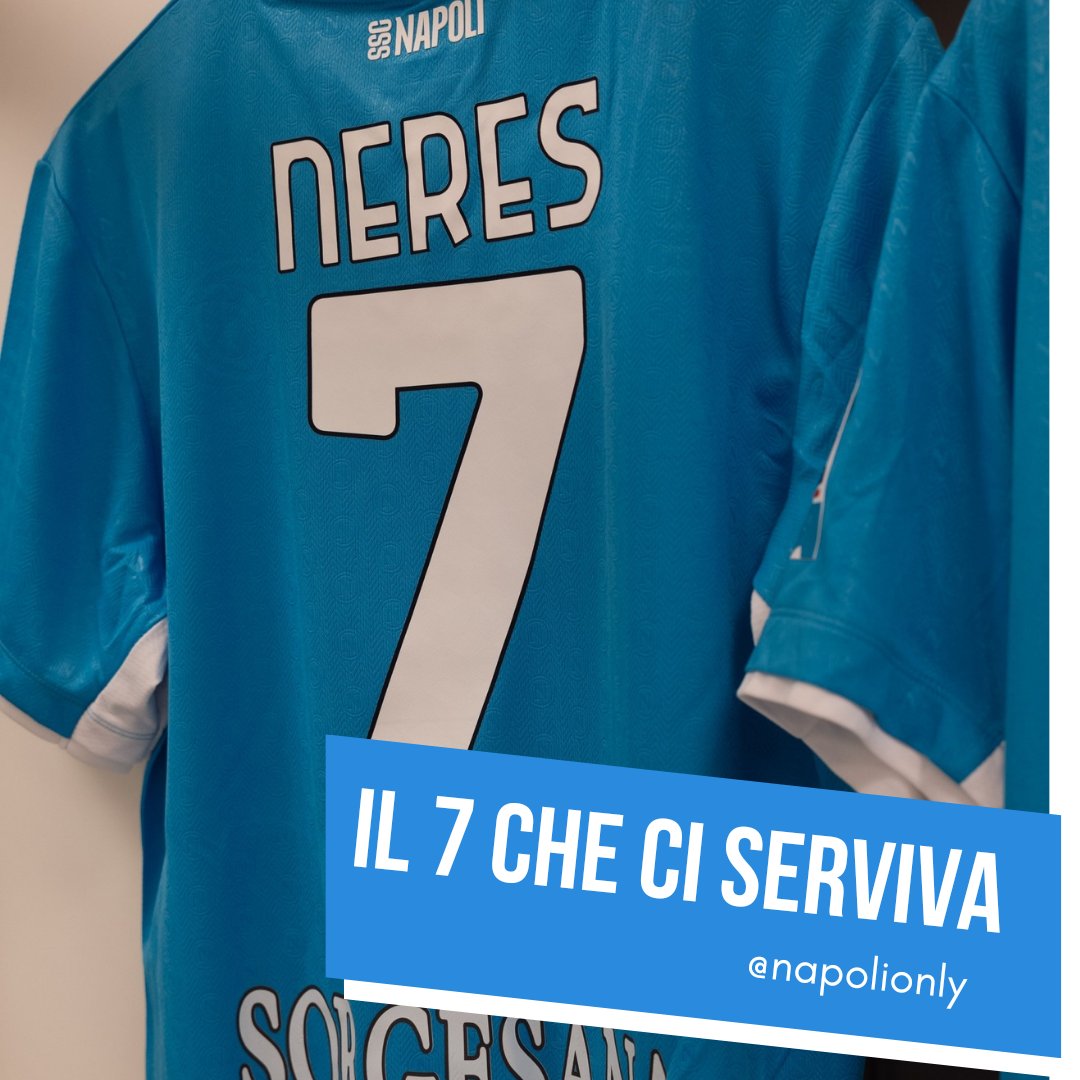 NapoliOnly's tweet photo. Il 7 che ci serviva!
#NapoliMonza #SerieA #ForzaNapoliSempre #Neres #DavidNeres #DN7 https://t.co/CFxs1p1l0A