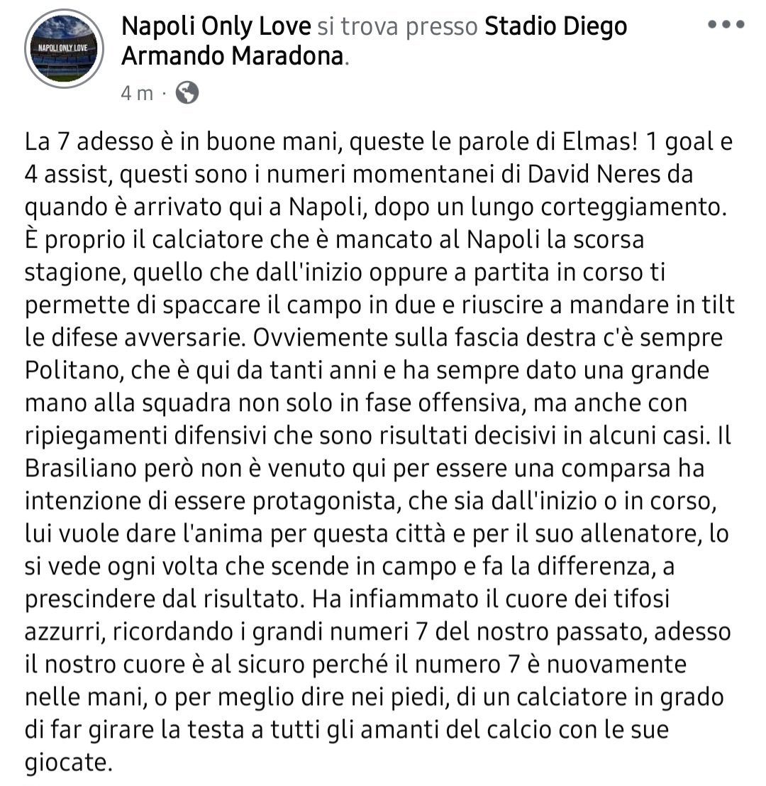 NapoliOnly's tweet photo. Il 7 che ci serviva!
#NapoliMonza #SerieA #ForzaNapoliSempre #Neres #DavidNeres #DN7 https://t.co/CFxs1p1l0A