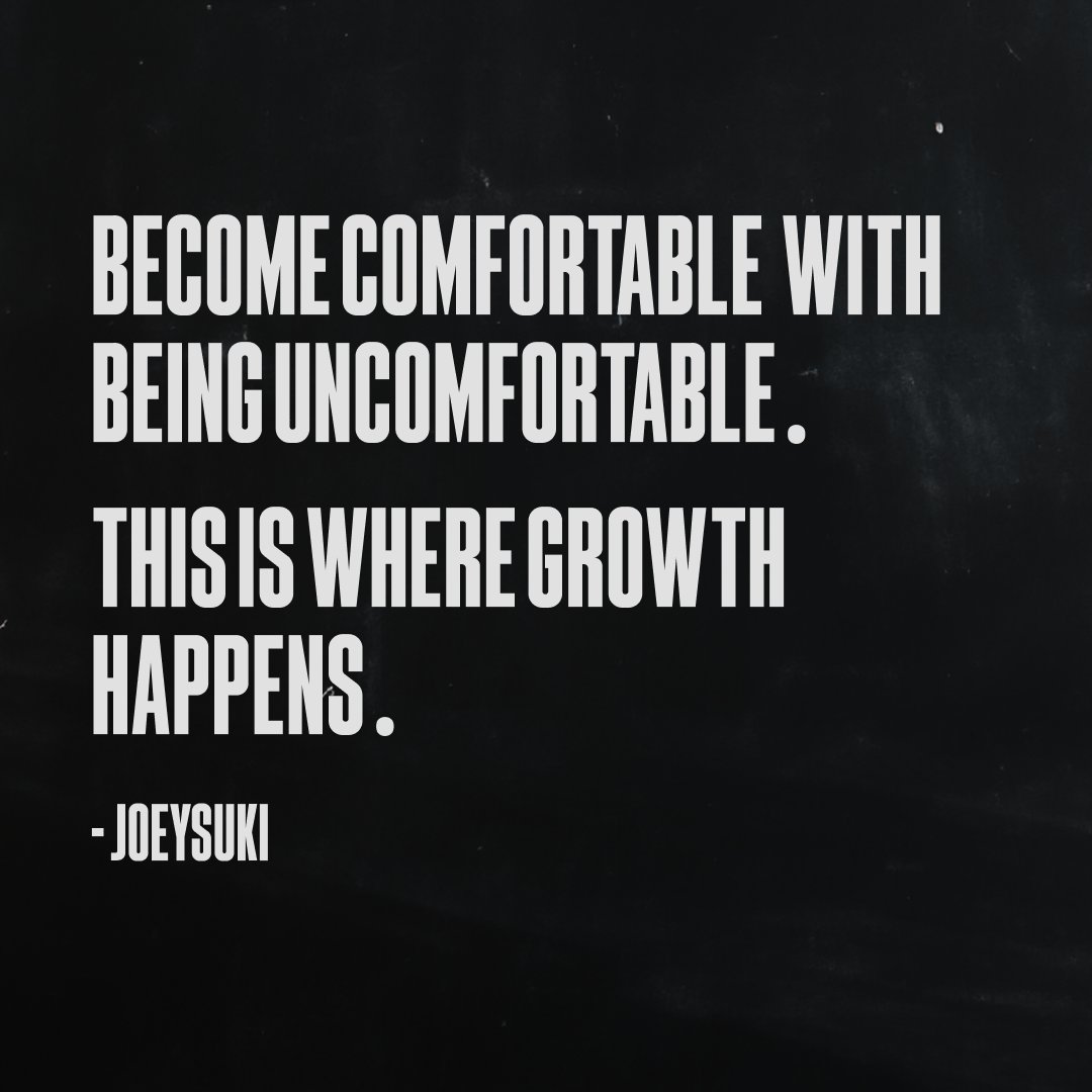 If you feel uncomfortable is because something is changing.⁠

Become comfortable with being uncomfortable.

#artistcoaching