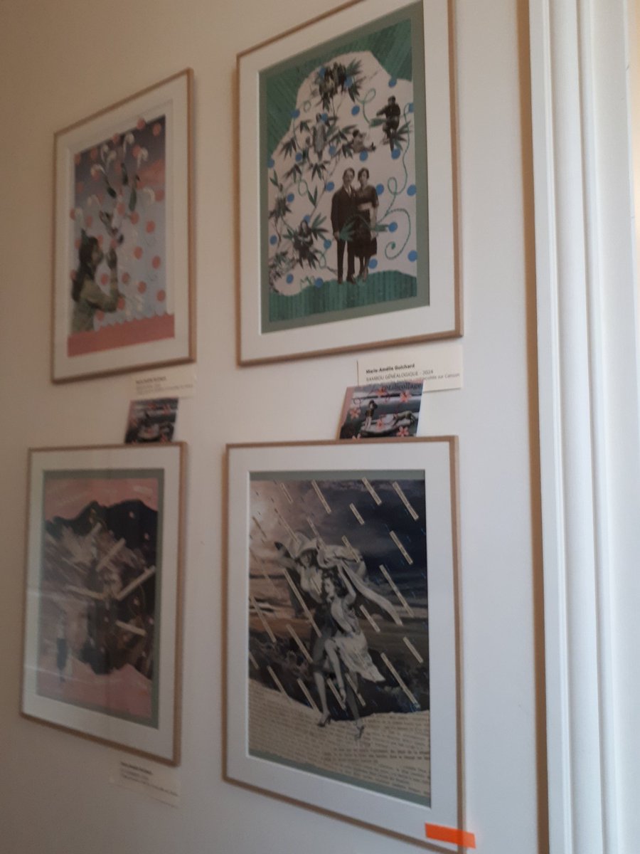 AnnieSaintLeger's tweet photo. A #Paris12 il se passe des choses extraordinairement belles🤩
Le https://t.co/aCEwCyqHA1 (cf Insta)
permet aux artistes et aux fans du collage de se rencontrer. #IAmFan
et super fan de Marie-Amélie! broderie et collage👏 https://t.co/bsGP1nxo0S
