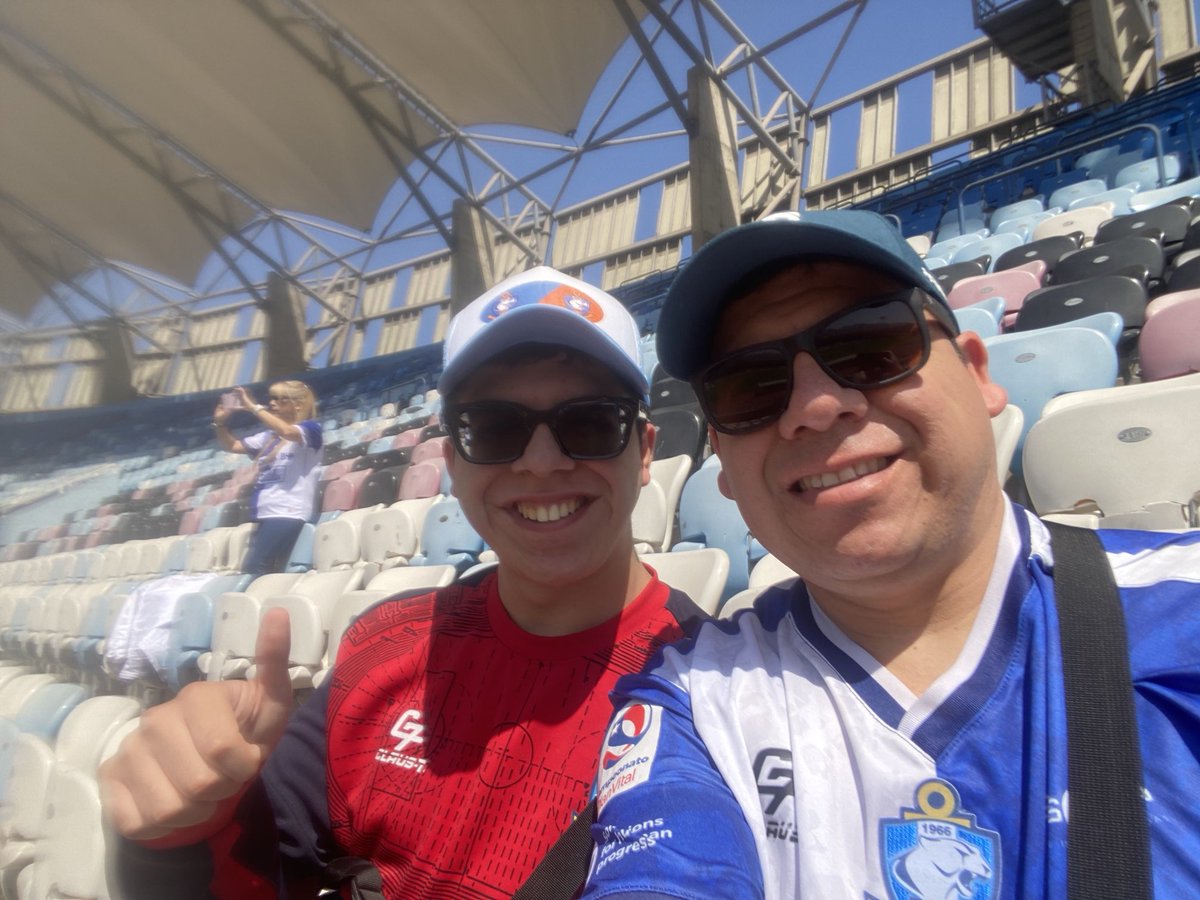 Nuevamente alentando al PUMA 🤍💙