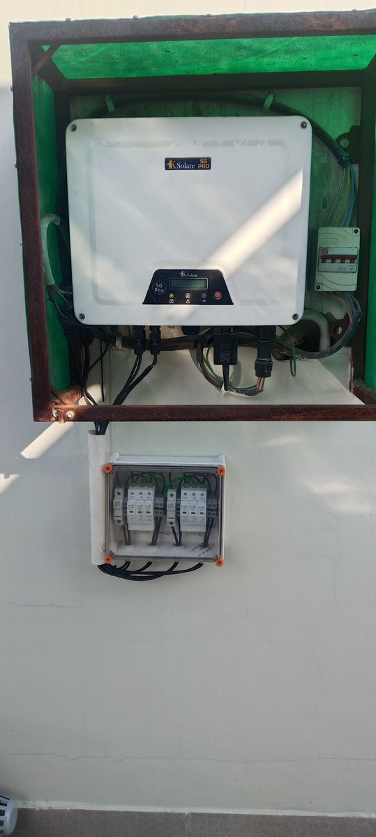 Sitviksolar's tweet photo. 10kw solar Project  with 2kw capacity enhancement  and  ACDB and Earthing With  Conduit pipe for rainwater at Usha Colony, Malviya Nagar, Jaipur

📞 9660375982
📧 sitvikrenew@gmail.com

#sitviksolar #sitvik #smartsolarsolution #jaipursolar #solarenergyjaipur #sustainable #jaipur https://t.co/XgCCEK29S4