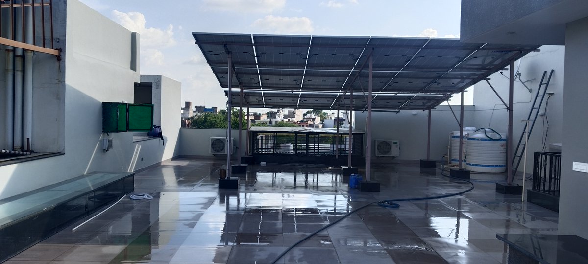 Sitviksolar's tweet photo. 10kw solar Project  with 2kw capacity enhancement  and  ACDB and Earthing With  Conduit pipe for rainwater at Usha Colony, Malviya Nagar, Jaipur

📞 9660375982
📧 sitvikrenew@gmail.com

#sitviksolar #sitvik #smartsolarsolution #jaipursolar #solarenergyjaipur #sustainable #jaipur https://t.co/XgCCEK29S4