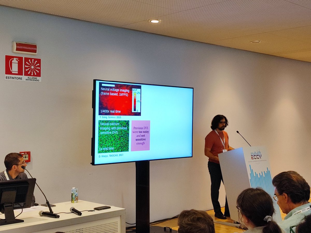 Fede_Becat's tweet image. Second Rising Star Keynote at NeVI #ECCV2024 is Rui Graça!