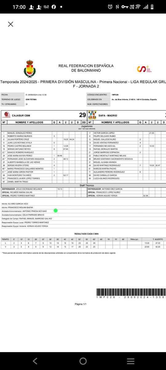Tremendo lo que ocurre en las competiciones de balonmano de este país… un jugador de un equipo ejerce como miembro del equipo arbitral en otro partido DE SU MISMA COMPETICIÓN… algo que decir <a href="/RFEBM/">RFEBM</a> <a href="/CTARFEF/">CTA</a> 
De pandereta y chiste…
<a href="/arbisbalonmano/">Árbitro Enfurecido</a>