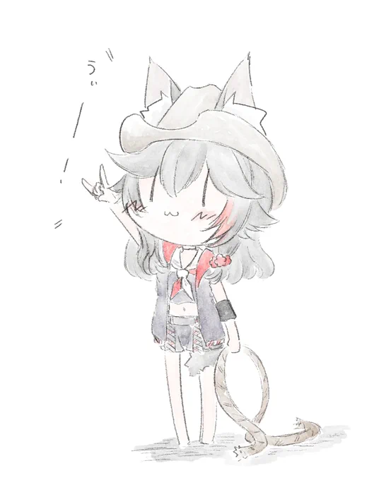 うぃー#みおーん絵 