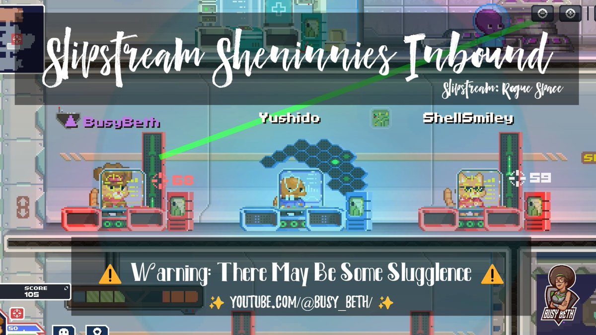 busy_beth's tweet photo. Time for some Slipstream Rogue Space 🚀💫

Proteus Challenge Run! 🥳

Come hang out, Support the stream and Pew Pew💥 some Slugs with us! 😈🔫| https://t.co/VO08Dx31JO

See you starside.✨
•
#BusyBeth
#BusyBeingBeth
#PlaySlipstream
#SlipStreamRogueSpace
@PlaySlipstream https://t.co/oheD1lO6Sy