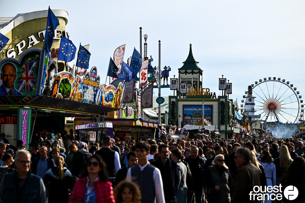 🍺29.09.2024 - Oktoberfest 2024 à Munich 📸 Pour @ouestfrance

#Oktoberfest #oktoberfest2024
