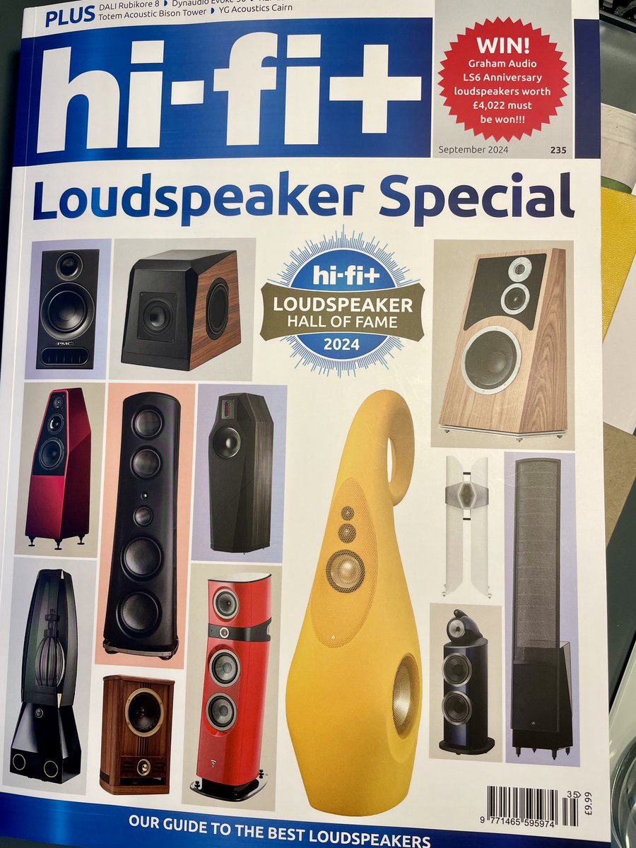 Brilliant that our K1 &amp; Tablette 10 Sig found a place in the @HiFiPlus Hall of Fame!
This Hi-Fi+ loudspeaker special edition is still available in the shops... some great weekend reading ;-))
#weekendreading #hifi #hifiplusmagazine #hifimagazine #speakers #proac
#perfectlynatural