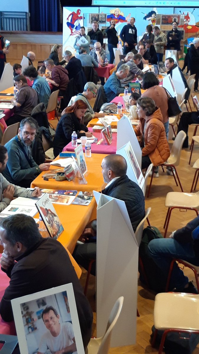 Sylviane Chêne (@sylvianechene) on Twitter photo #bandedessinée a l'honneur au festival Bulles en Bresse @viriat <a href="/GrandBourgAgglo/">Grand Bourg Agglomération</a> <a href="/Departement_AIN/">Département de l'Ain</a> 25 auteurs présents pour nous faire partager leur #art Merci à l'équipe d'organisation 🤗🤩 #culture #bandedessinée a l'honneur au festival Bulles en Bresse @viriat <a href="/GrandBourgAgglo/">Grand Bourg Agglomération</a> <a href="/Departement_AIN/">Département de l'Ain</a> 25 auteurs présents pour nous faire partager leur #art Merci à l'équipe d'organisation 🤗🤩 #culture