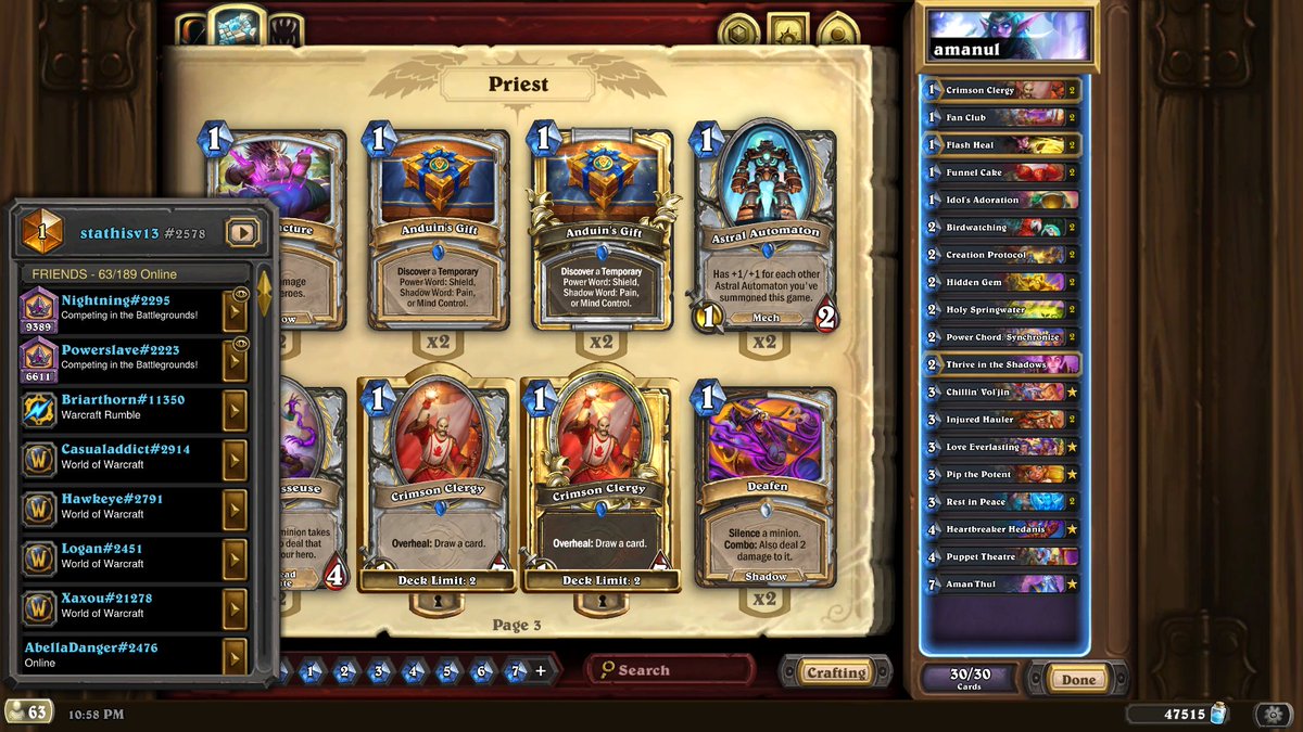 Meaningless rank1 , just enjoyed the deck and jammed it.