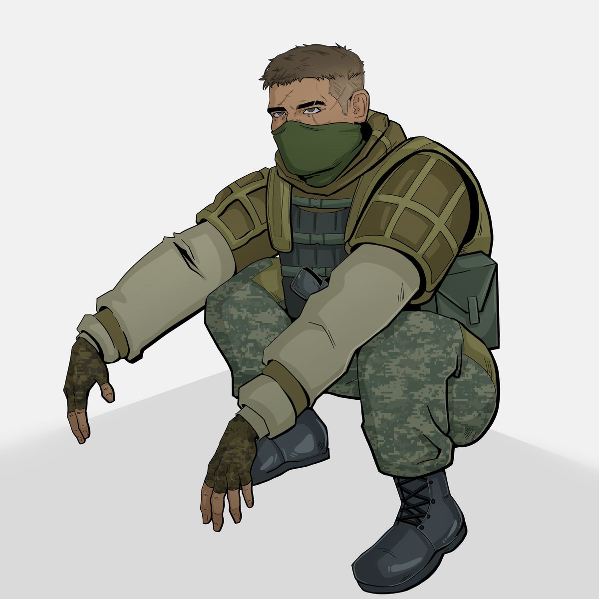 Leotta_UK's tweet photo. Kapkan sketch while I work on stuff 👍🏽👍🏽 https://t.co/xzqKBJMs7i