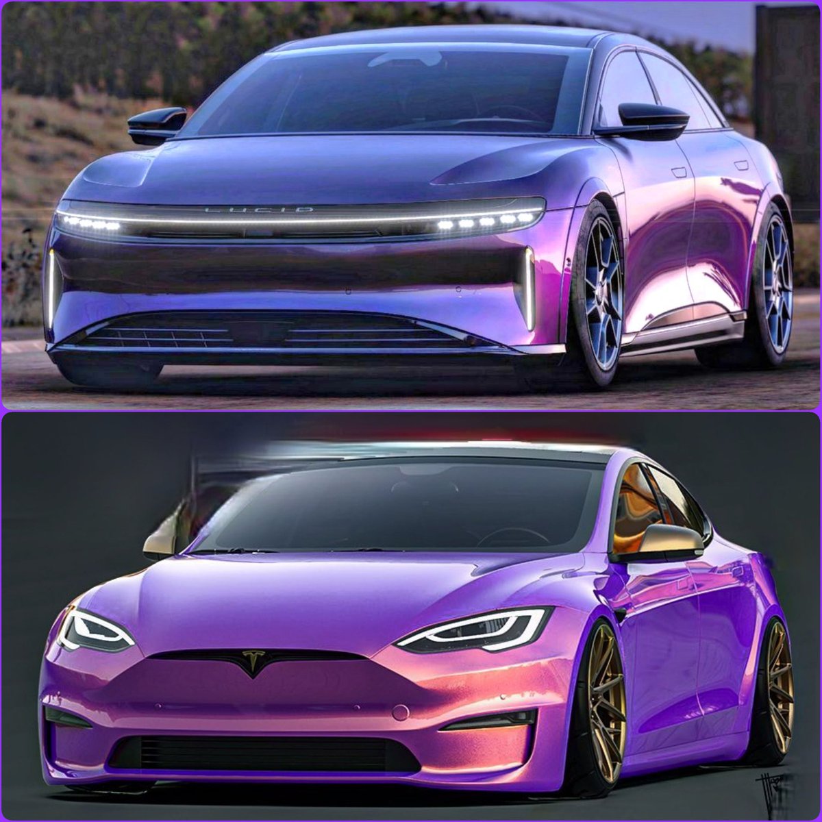 WhiteMillions's tweet photo. Lucid or Tesla?
Pick yours
$lcid $tsla #LucidAir #PlaidModelS https://t.co/Qgr3t7bAhV