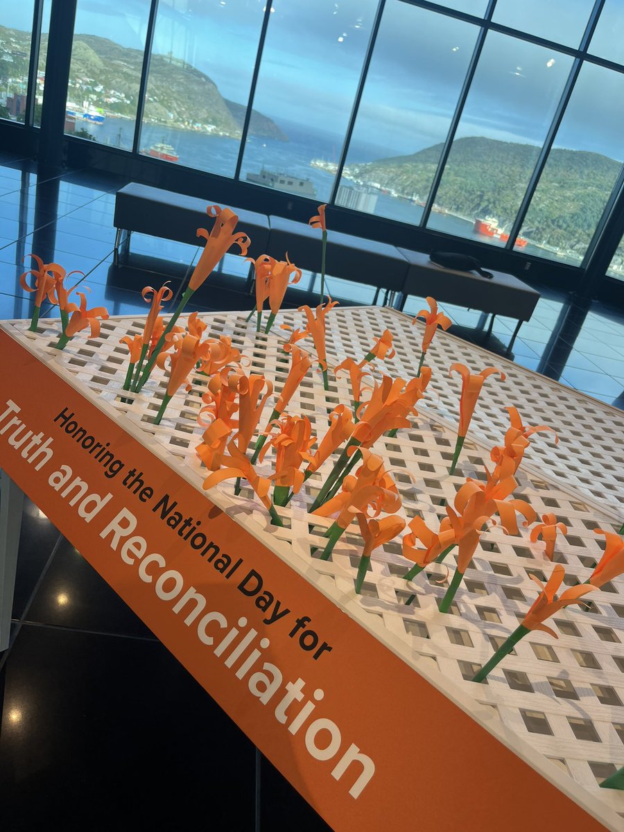 LabradorConsult's tweet photo. If you haven’t done so yet, highly recommend checking out @TheRooms_NL this weekend!🧡🪶 https://t.co/Axi3JHJqf9