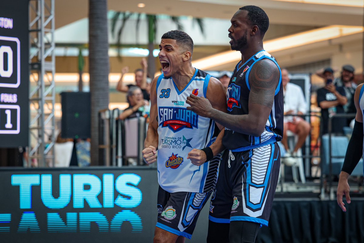 San_Juan_3x3's tweet photo. ¡Uno más! Con el triunfo 21-14, hemos ponchado el 🎫 a las finales del @fiba3x3 San Juan International Quest 2024 presentado por la @CTPuertoRico. https://t.co/Is8QHzJ3ua