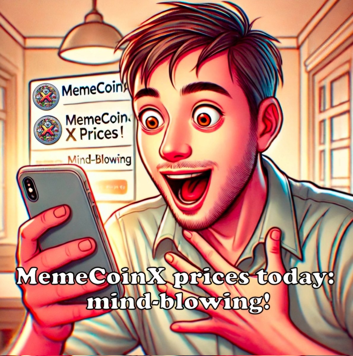RealMemeCoinX's tweet photo. 🠠🤯#MemeCoinX prices today: absolutely mind-blowing! Stay ahead of the curve! 🚀
#Crypto #Investment #Meme #memes https://t.co/HbFEMmWklx
