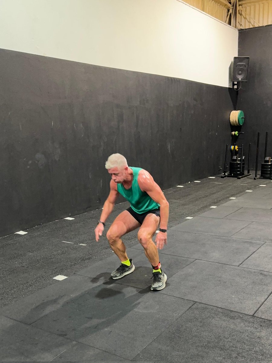 Hopping into a new week. Another Hyrox Sim ✔️