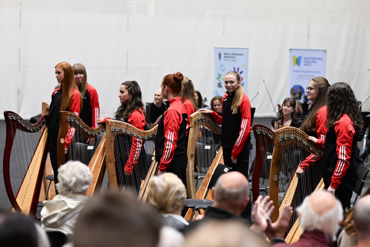 It was well worth braving the stormy weather to get to <a href="/SetuArena/">SETU Arena</a> tonight to see <a href="/irishdoctorsorc/">Irish Doctors Orchestra</a> perform &amp; raise some funds for <a href="/WHATartshealth/">Waterford Healing Arts</a>. It was great to see how talented some of our <a href="/UHW_Waterford/">Univ Hosp Waterford</a> colleagues are (<a href="/OReganNiamh/">Niamh O'Regan 🇮🇪💙</a>, Caroline Fielding &amp; Darina Sloan) <a href="/NDTP_HSE/">NDTP</a>