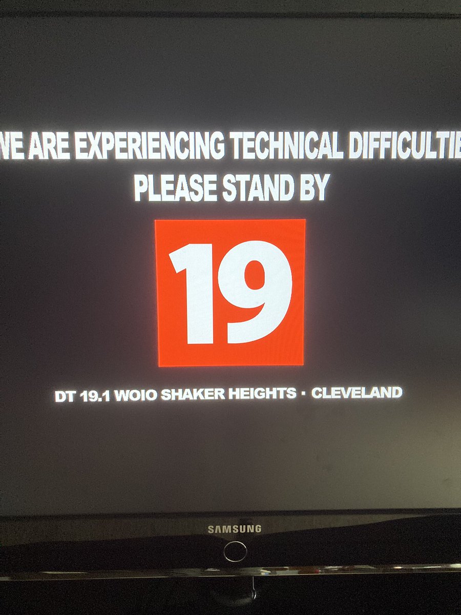 Can’t watch Buckeyes game cause it was on peacock, now browns game has technical difficulties. 😩