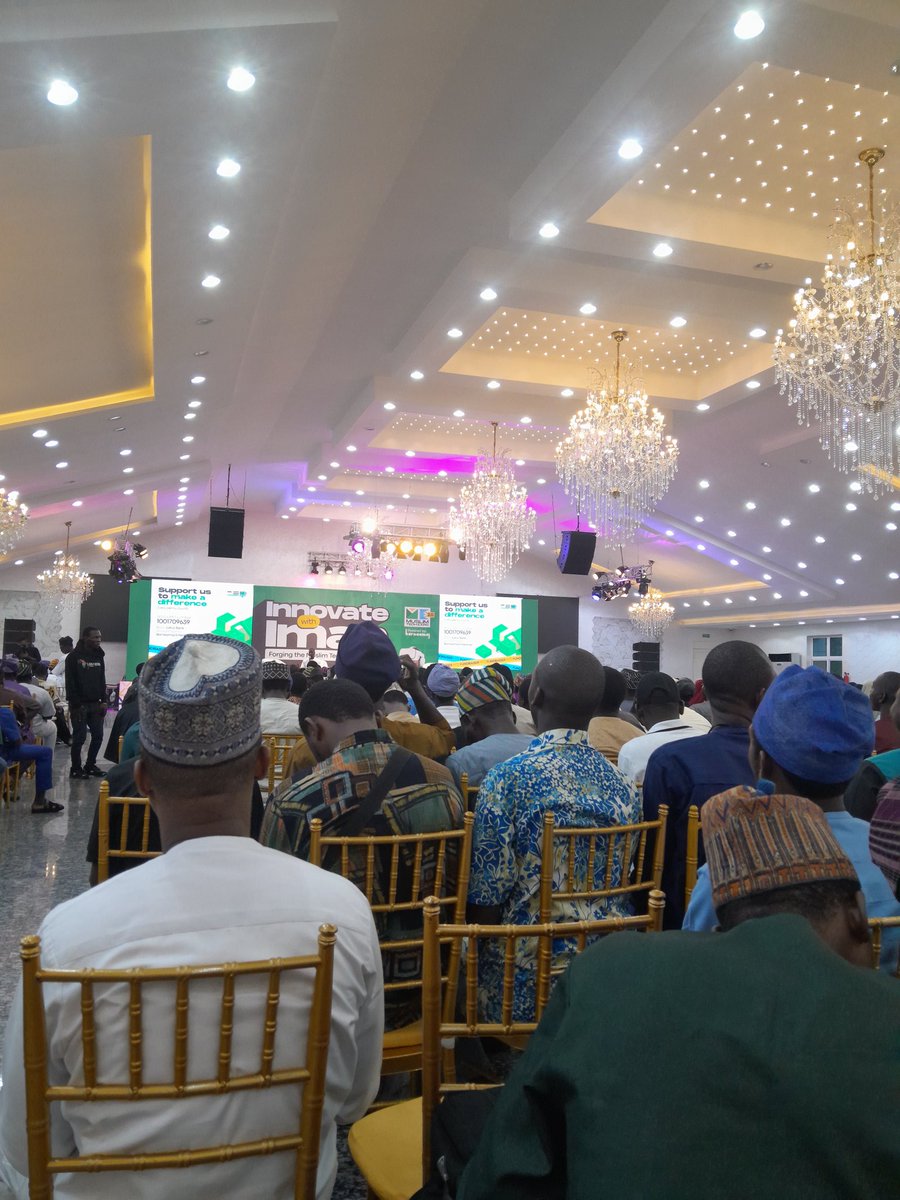 Intellectual996's tweet photo. I was out today at the Highpoint event centre, Ikeja for the #MuslimTechexpo #mte It was such a wonderful event that connects Muslim brothers and sisters in the tech field. It's nice to see many brothers and sisters who are exploring various opportunities in the technology field. https://t.co/XvHx2DCVWR