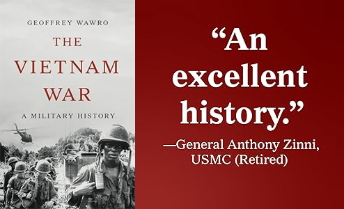 🚨GIVEAWAY ALERT🚨

Win 1 of 3 copies of 'The Vietnam War: A Military History' by historian Geoffrey Wawro from <a href="/BasicBooks/">Basic Books</a> 

"Written in fluid, artful prose... this is well worth checking out." — Publisher's Weekly

Retweet to enter; draw Friday.

amazon.com/Vietnam-War-Mi…