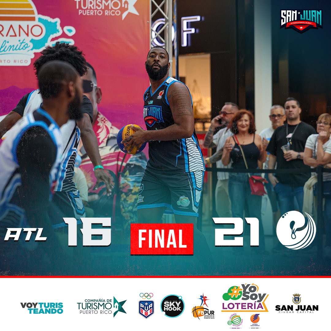 sky_hook_events's tweet photo. ¡A la final Sankofa Athletics Fl. 🇺🇸! Vence en semifinales a Atlanta 3x3 y se medirá al local @san_juan_3x3 por el 🏆. https://t.co/BTRg0OtQAS