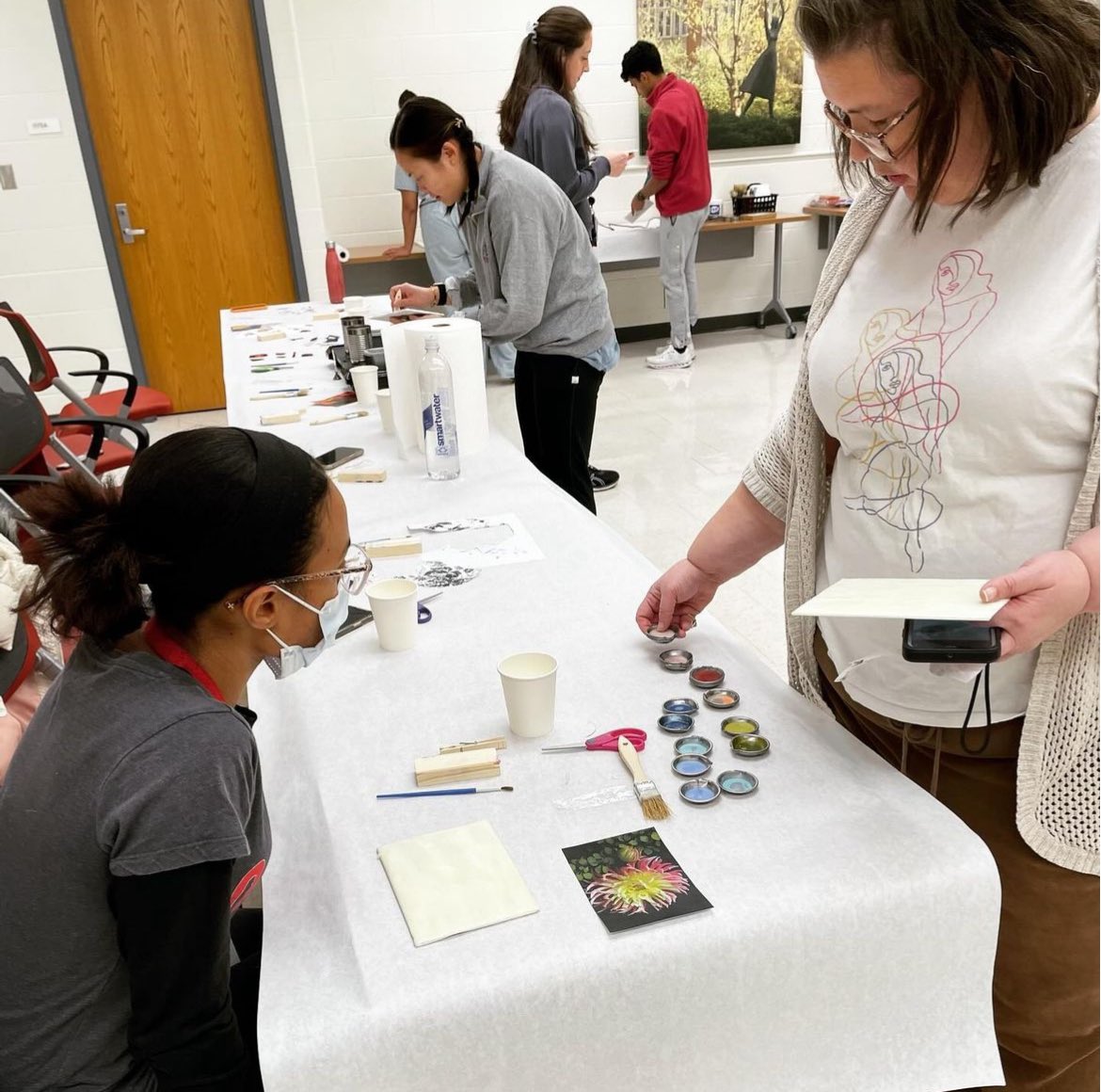 OhioStateMedArt's tweet image. Last years #encaustic workshop was a blast. Looking forward to this years on October 8th! #humanisminmedicine #medarts