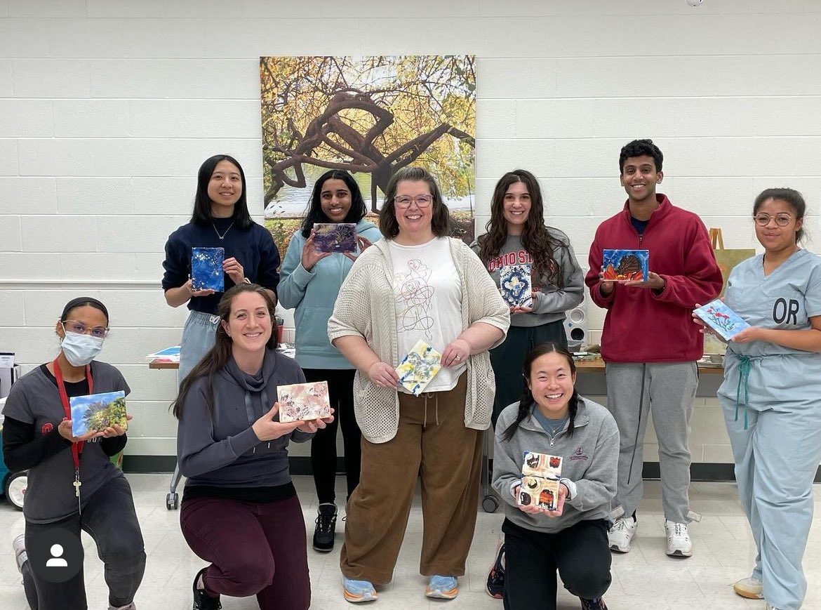 OhioStateMedArt's tweet image. Last years #encaustic workshop was a blast. Looking forward to this years on October 8th! #humanisminmedicine #medarts