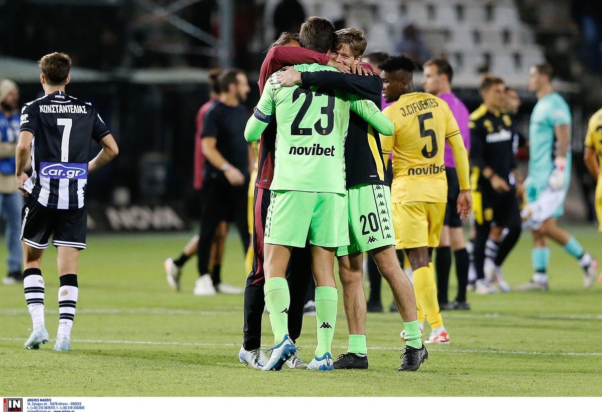 ARIS__FC's tweet photo. 🎞️ 📸 

#PAOKARIS
#ARISFC
#StoiximanSuperLeague
@Super_League_GR 
#Matchday06

#VamosARIS

@novibet https://t.co/9j7UEEiixk
