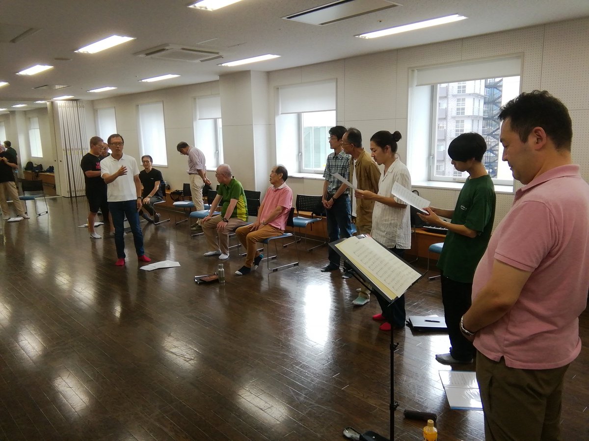 見学者、ご来場。#終わりのない歌 #漠とした輝きの欠片　#未来 #立命館大学メンネルコール