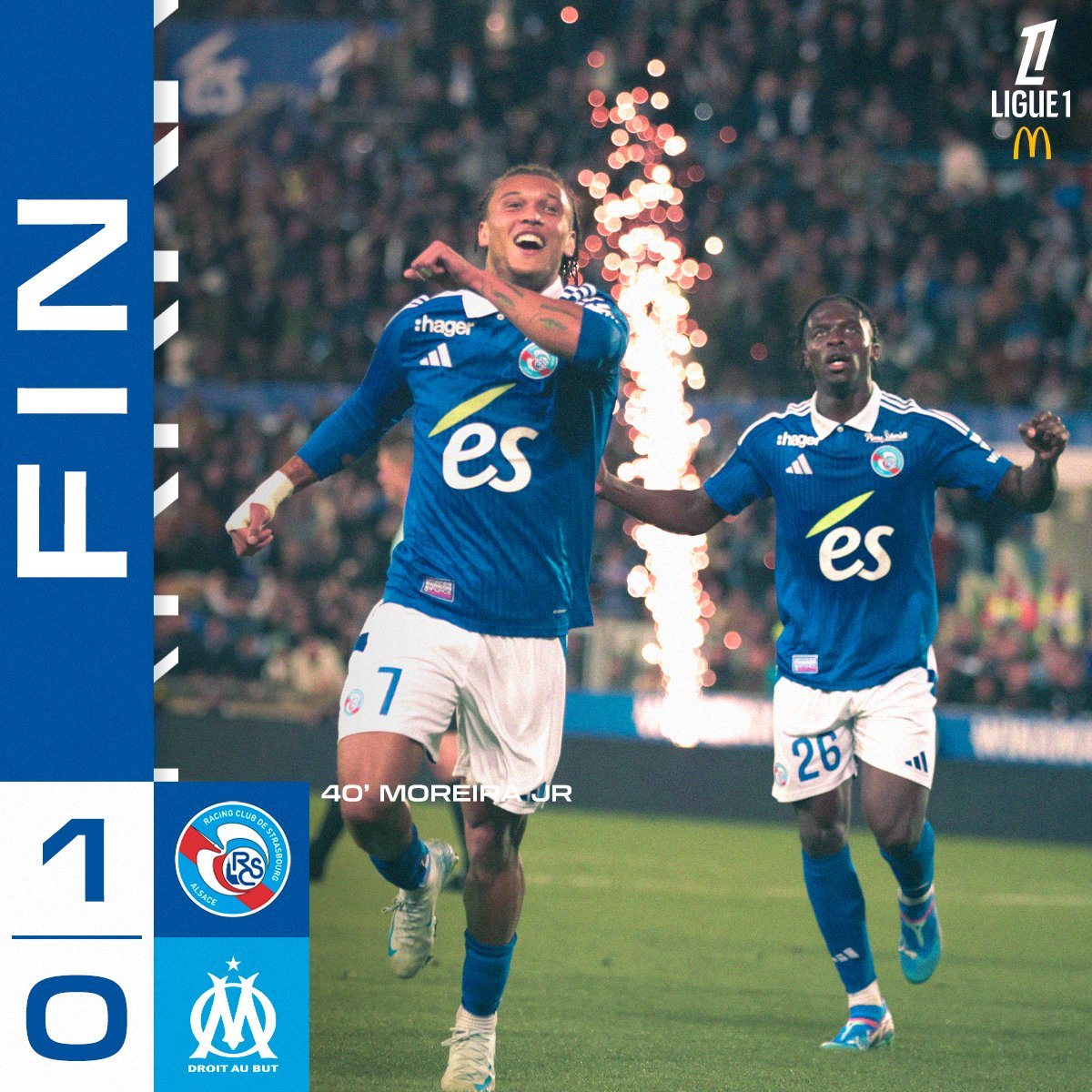 RCSA's tweet image. 🏁 90' HOPLAAAAAAAA !! 💙💙💙

#RCSAOM (1-0)