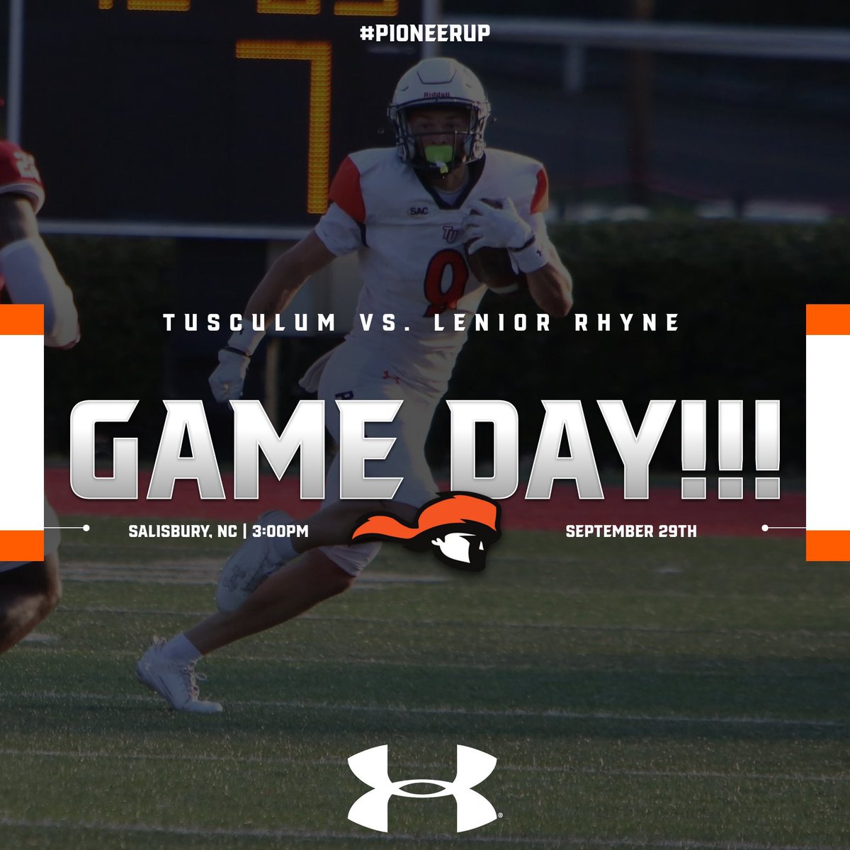 TusculumFB's tweet photo. Game days on a Sunday! Another Opportunity!
β’
β’
β’
#PioneerUp #BeatLR π β«οΈ https://t.co/5OjIsvlNSa