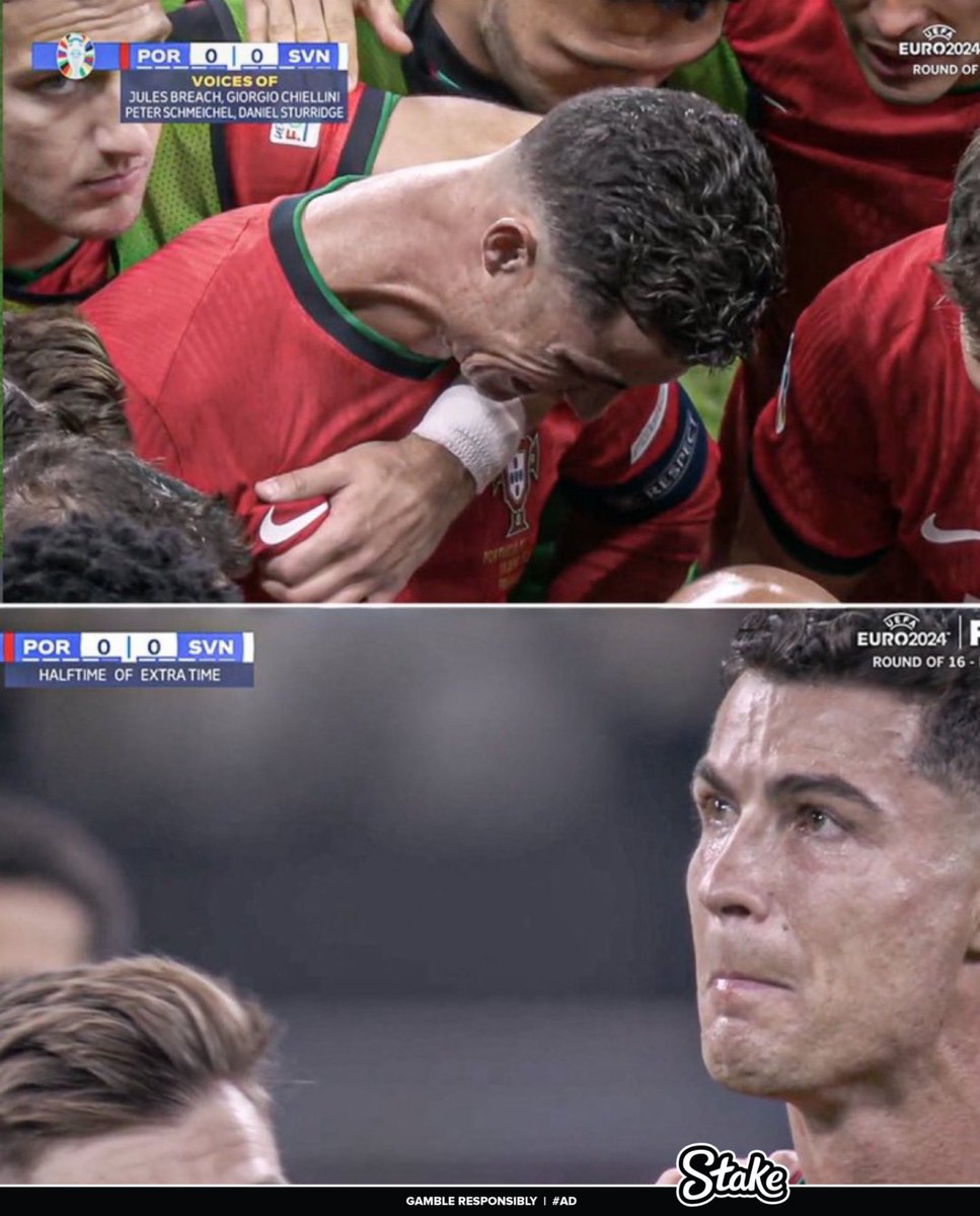 UTDTrey's tweet photo. Losing.
Mainoo injured. 
Bruno red card.

Who tf cursed us man https://t.co/yxOOmn2BLV