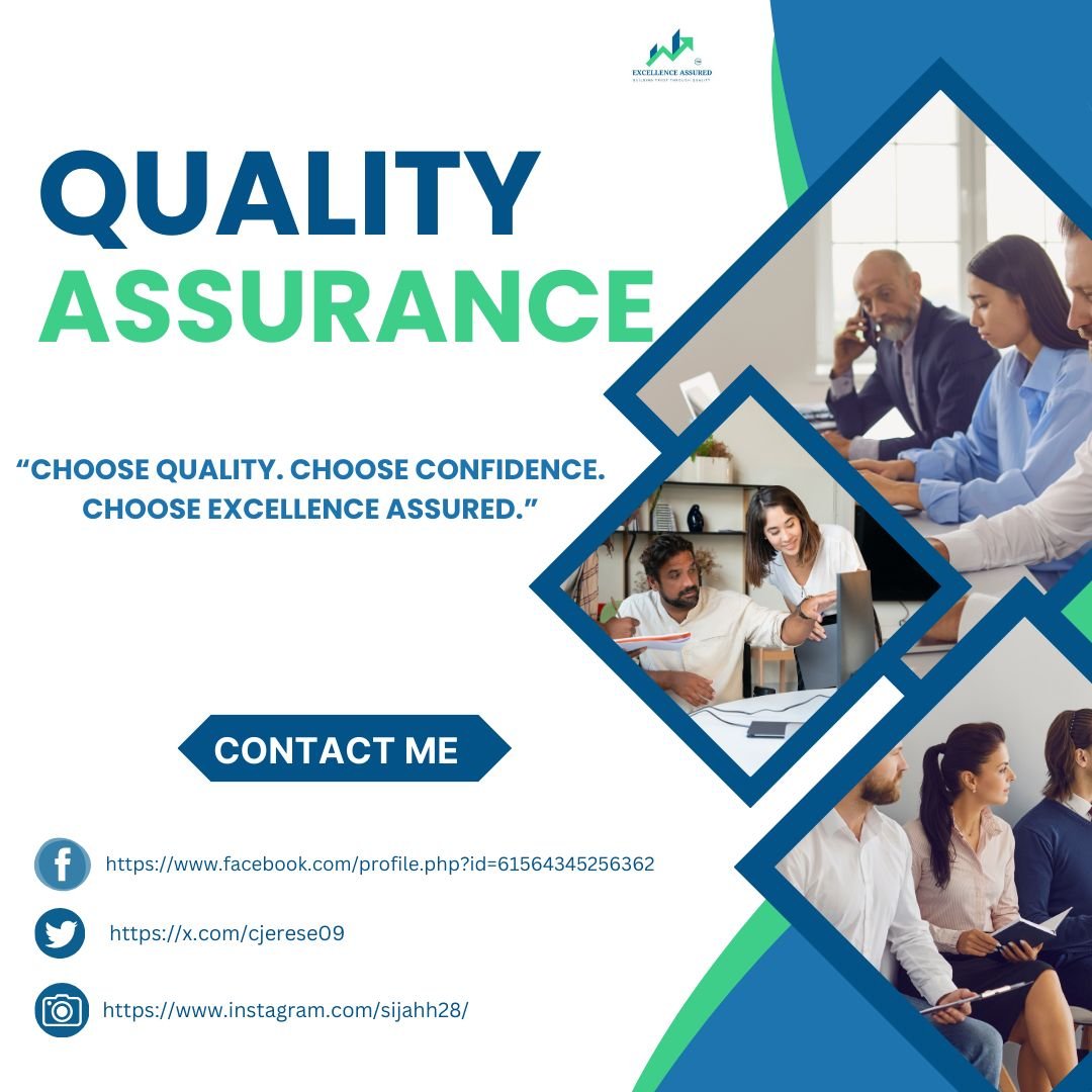 cjerese09's tweet image. Ready to launch your software with confidence? 📷 Excellence Assured is here to make sure your product is fully tested, bug-free, and safe.
#websiteqaspecialist 
#defectreporting 
#qualityassurance 
#QualityMatters 
#ExcellenceAssured 
#bsitgawingposible