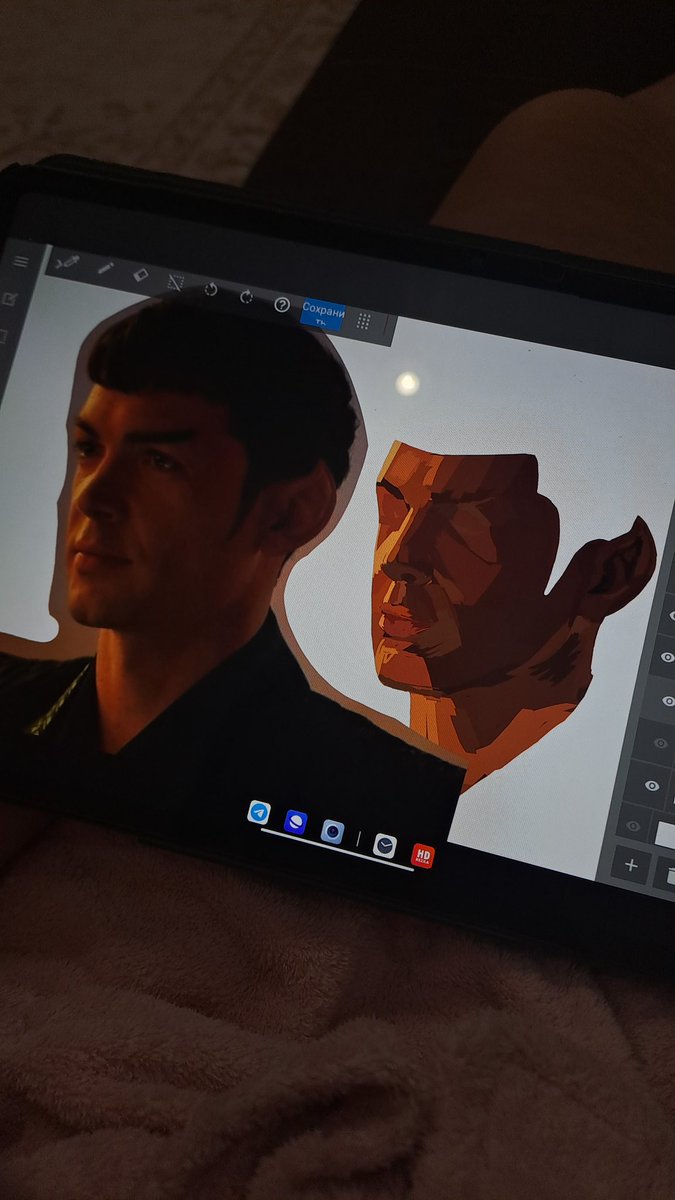 usnaarka's tweet photo. Spock #2 process 
#spock https://t.co/NbKDYCsnFh
