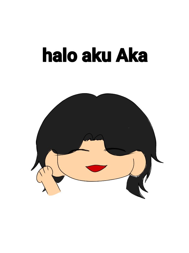 @__AriaSummer Haloo kenalin oc/persona ak namanya Aka, si cimit kesayangan yg sering ku sik- sayangi (≡^∇^≡)