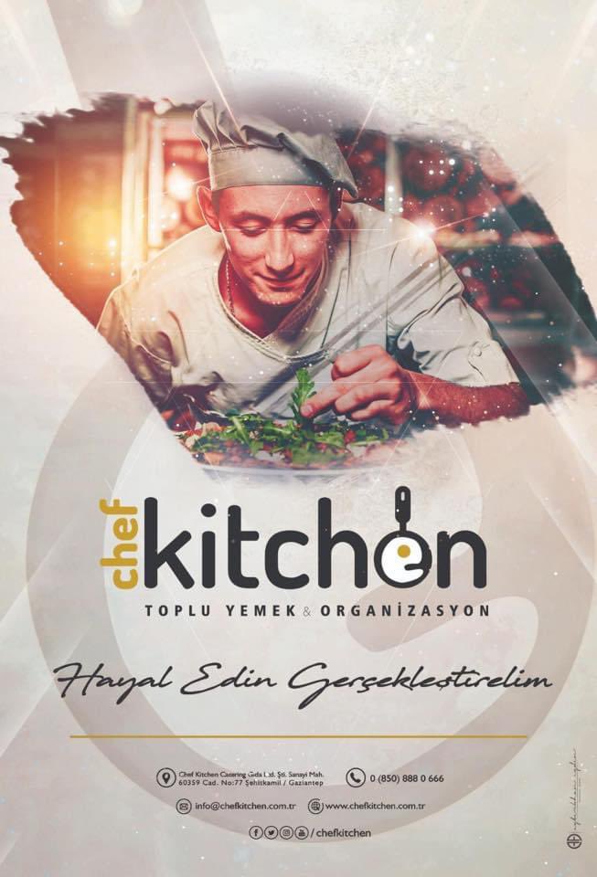 Gaziantep’in en büyük ve modern yemek üretim tesisi olan Chef Kitchen Catering 
Catering hizmetimizden yararlanmak istiyorsanız 
#catering #topluyemek #food #yemek #mutfaksanatlarımerkezi #mutfakakademisi #mutfakakademi #chef #hazıryemek #paketyemek
