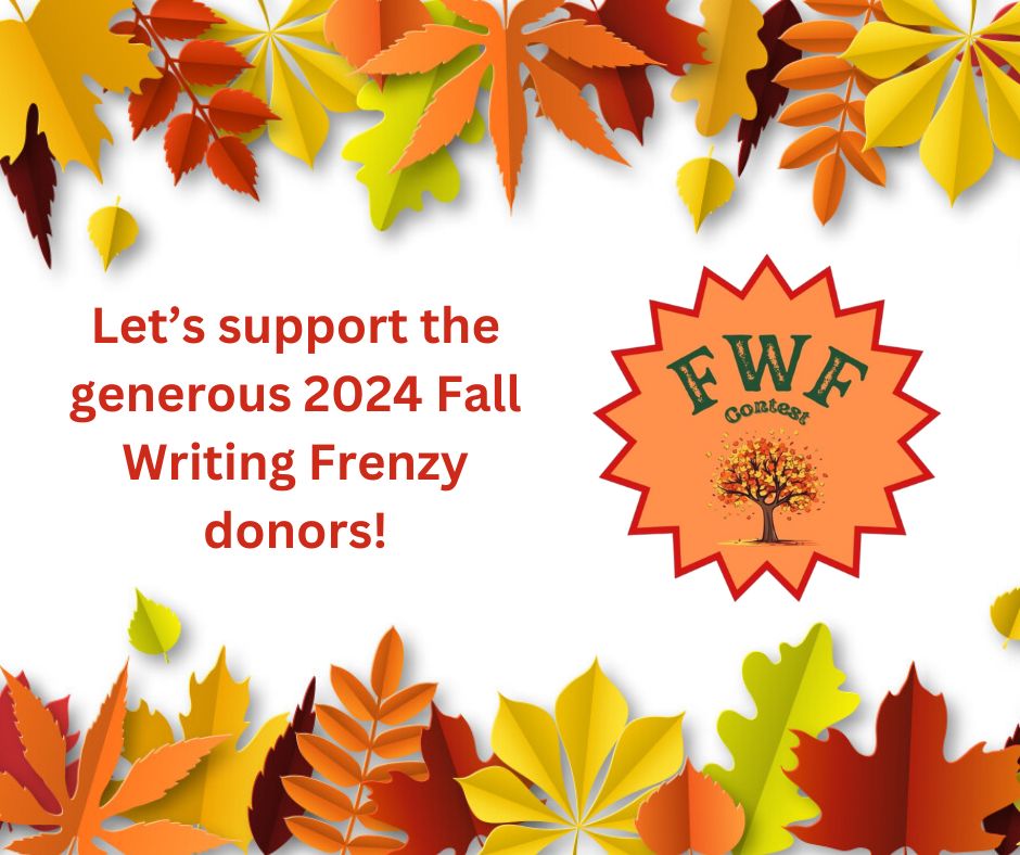 🍂Hey #FallWritingFrenzy family! 🍂

It's time to support our generous 2024 donors. Please follow and check out how you can support each one. Let's get the party started!!

#kidlit #WritingCommunity #amreading #amwriting #contests #writing #writersoftwitter