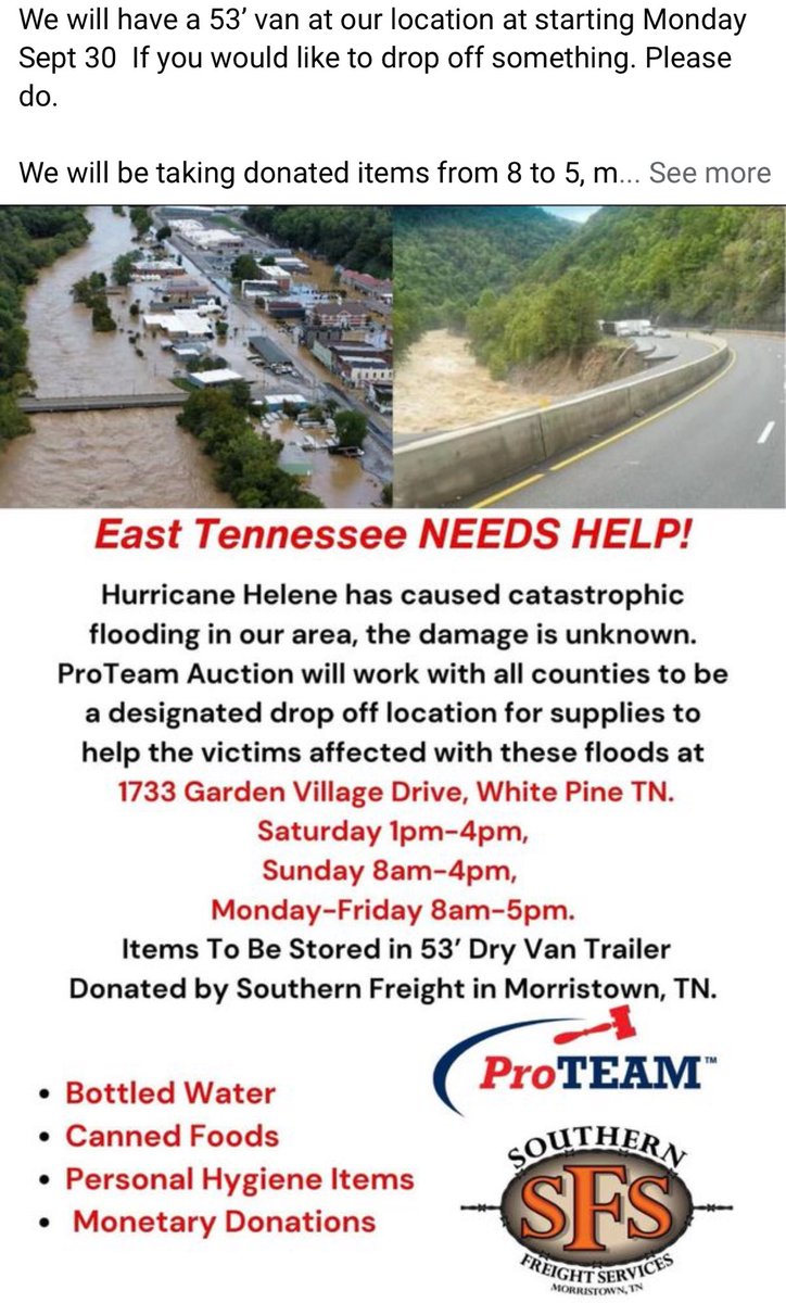 timburchett's tweet image. My great friend John Johnson is offering help for our neighbors. This is what good folks do.