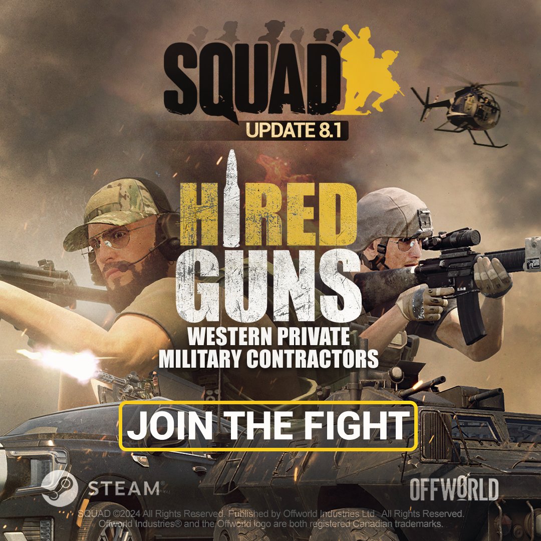 JoinSquad's tweet image. 🎮 FREE WEEKEND: Only 24 hours left! Don’t miss your chance—jump in now!

🏷️ Plus 60% OFF for a limited time. 

#JoinSquad #freeweekend